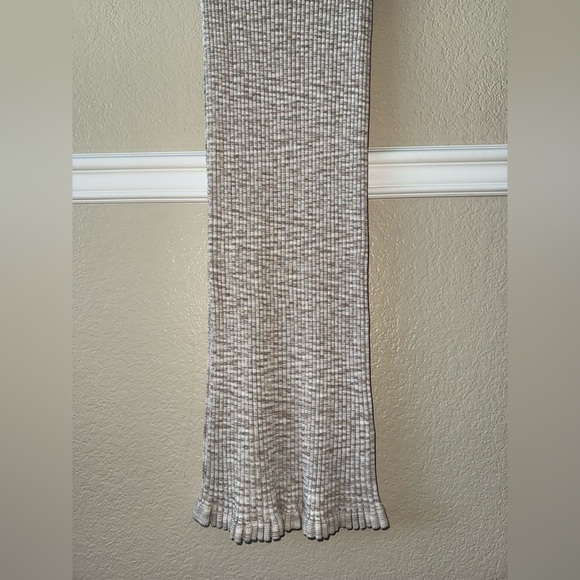 Veronica Beard Richie Rib Knit Midi Dress Space Dyed Sand Multi Size Medium - Picture 7 of 12